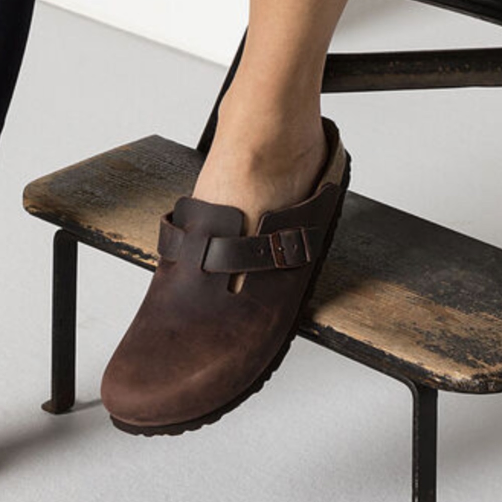 Boston Hard Footbed Oiled Leather